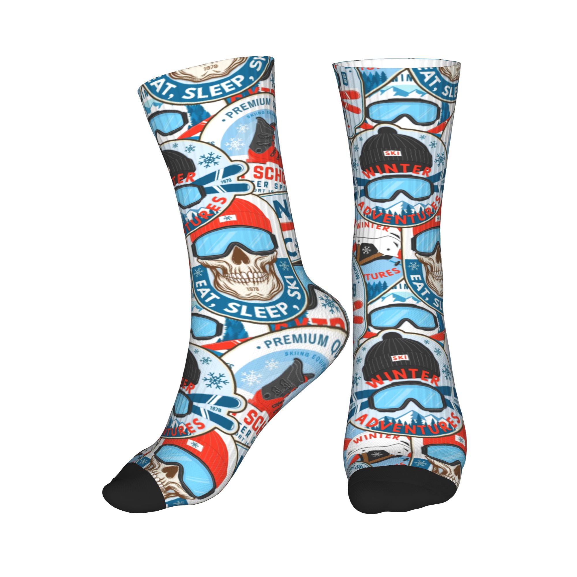 Vintage Fashion Women Dresses - Calcetines de vestir vintage con estampado