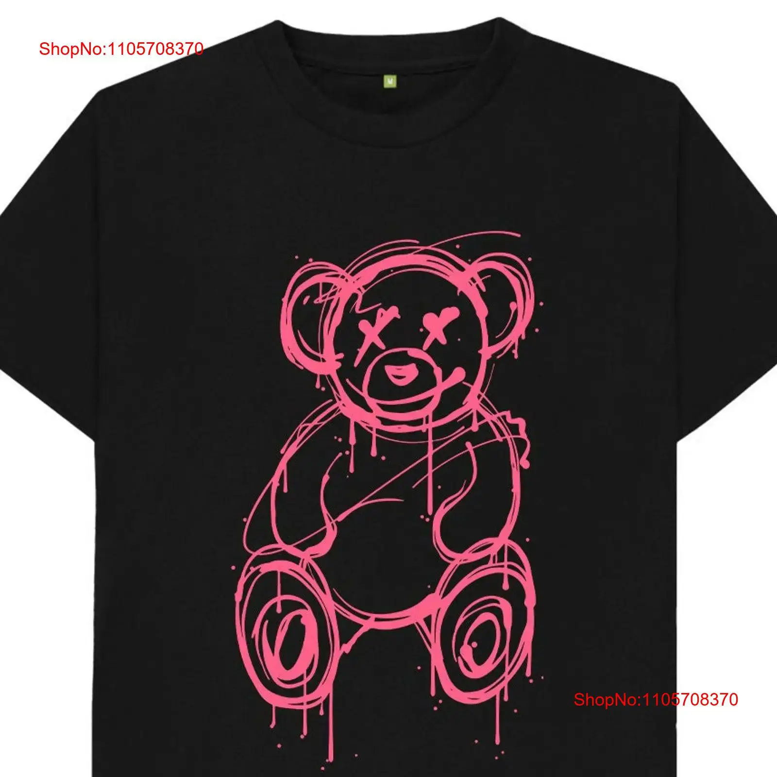 Vintage Fashion Sketches - Camiseta con estampado de oso de