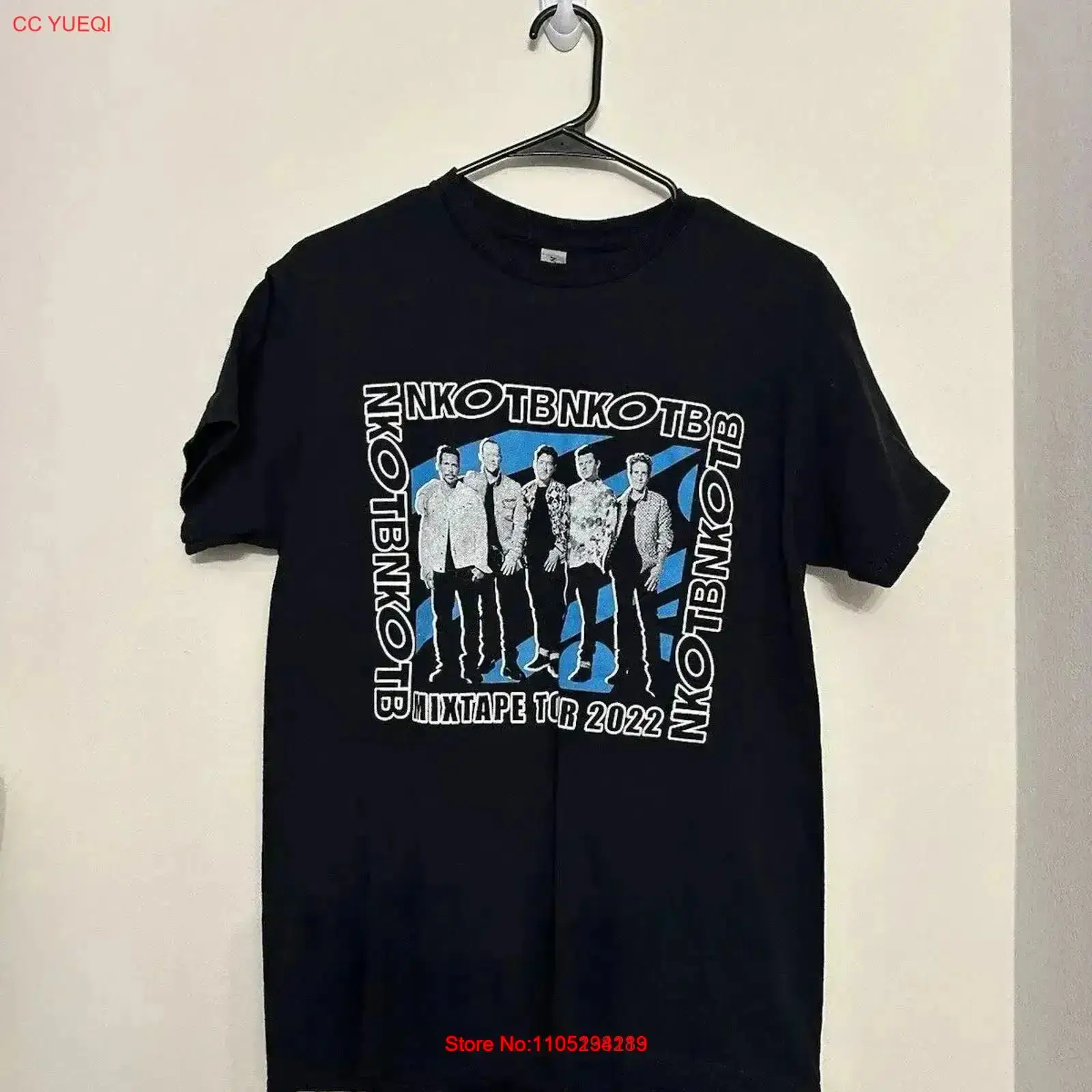 Vintage Fashion World - NKOTB-Camiseta de la gira mundial en
