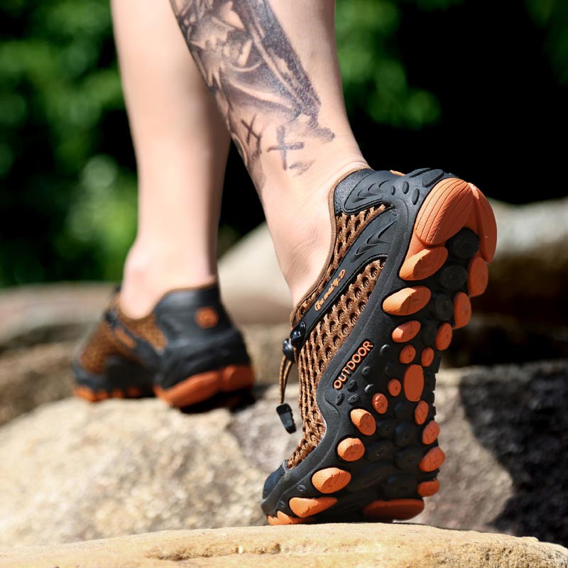 Vintage Fashion Outlet - Zapatillas deportivas de montaña para hombre