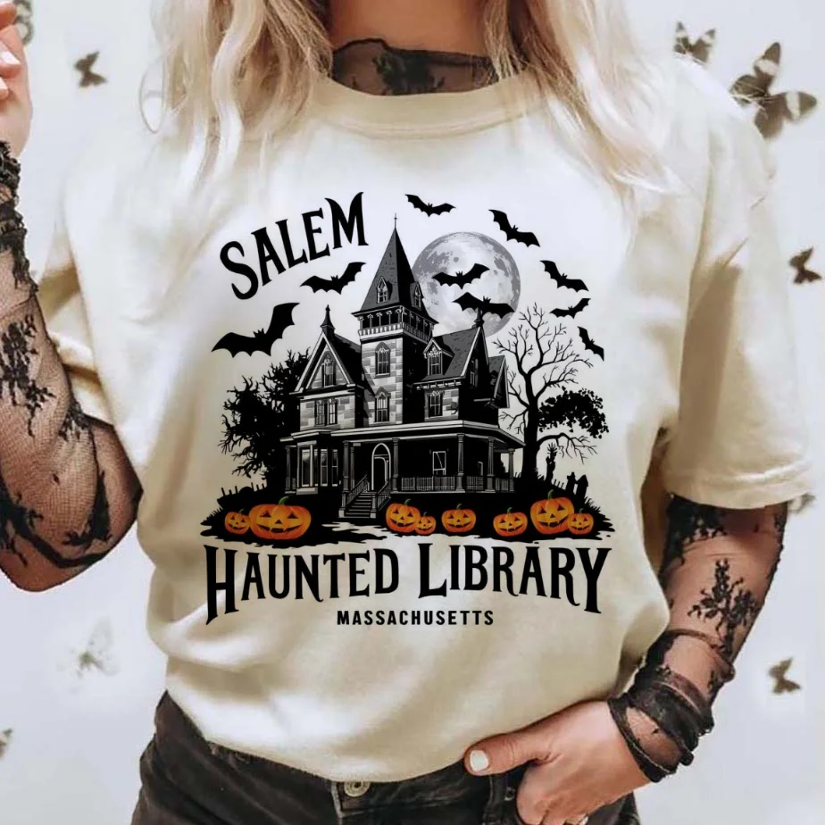 Vintage Fashion Library - Camiseta Vintage con estampado de la