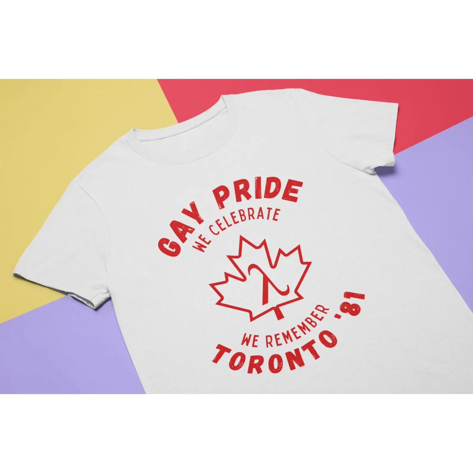 Vintage Fashion Toronto - Camiseta Vintage del Orgullo Gay de