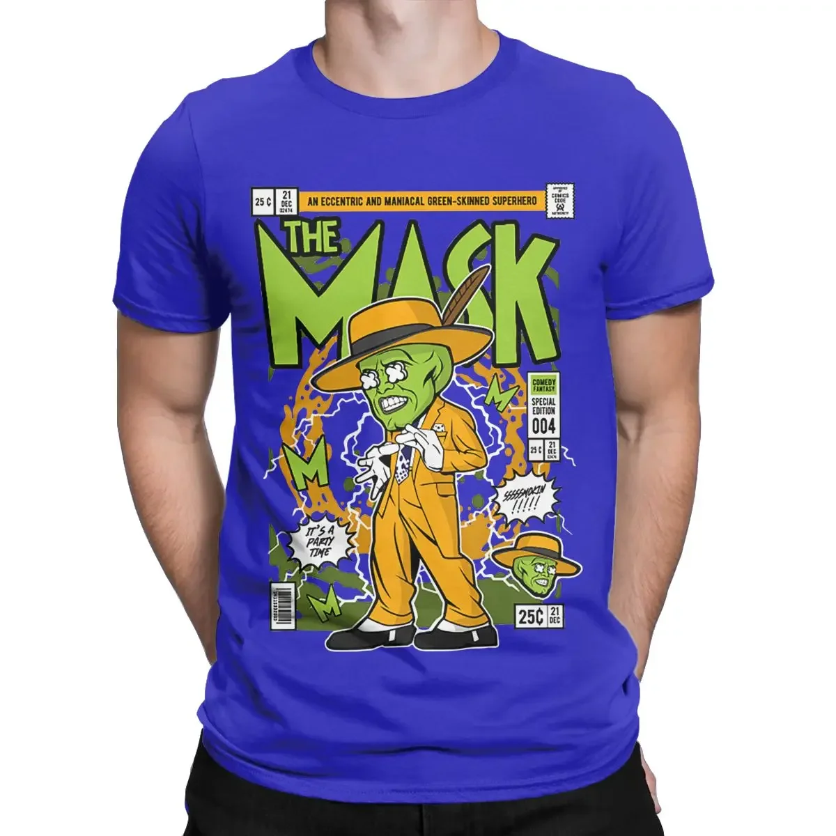 Vintage Fashion Fabrics - Camiseta de manga corta para hombre