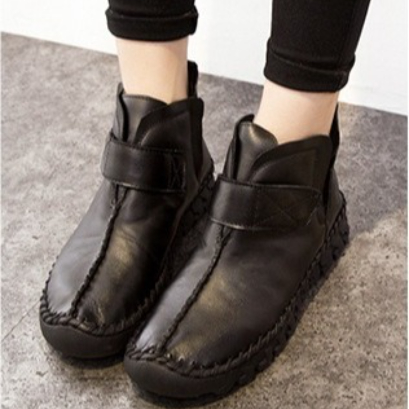 Vintage Fashion Style - 2025 nuevas botas de cuero genuino