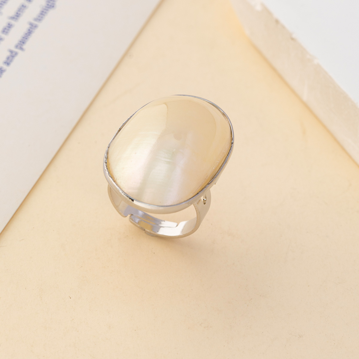Anillos de concha gruesa Vinta - Vintage Fashion Outlet reseña y precio