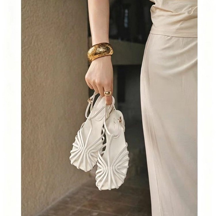 Sandalias de tacón bajo estilo - Vintage Fashion Style reseña y precio