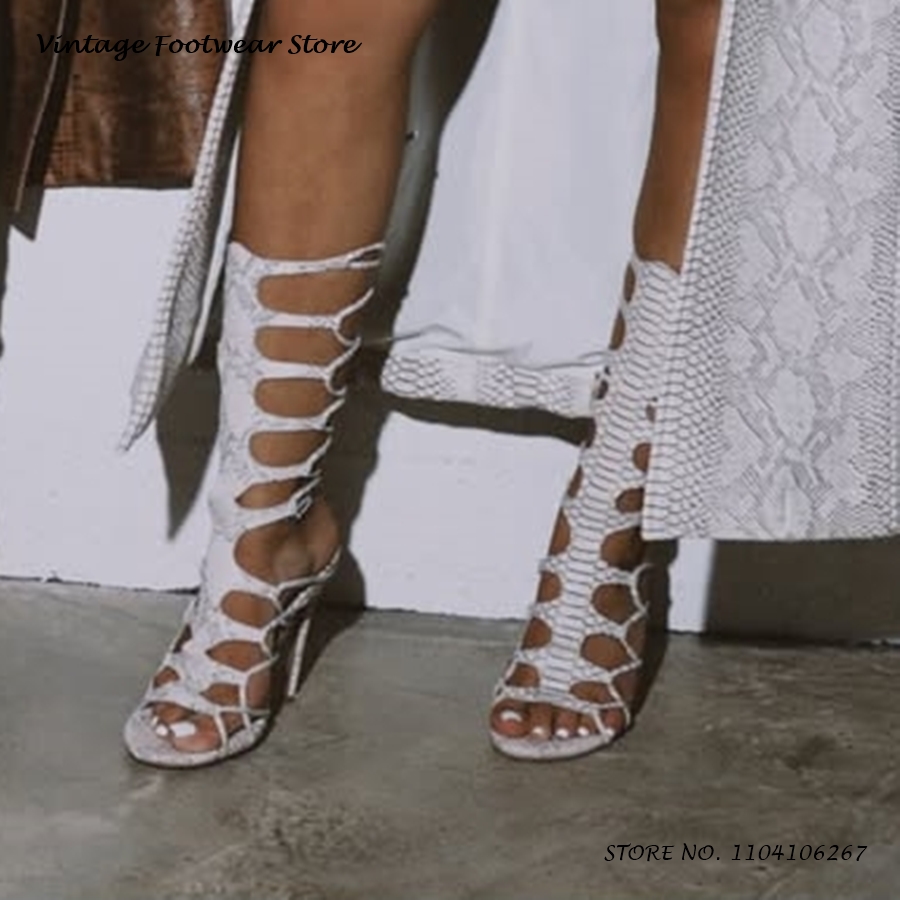 Sandalias de gladiador recorta - Vintage Fashion Women Dresses reseña y precio