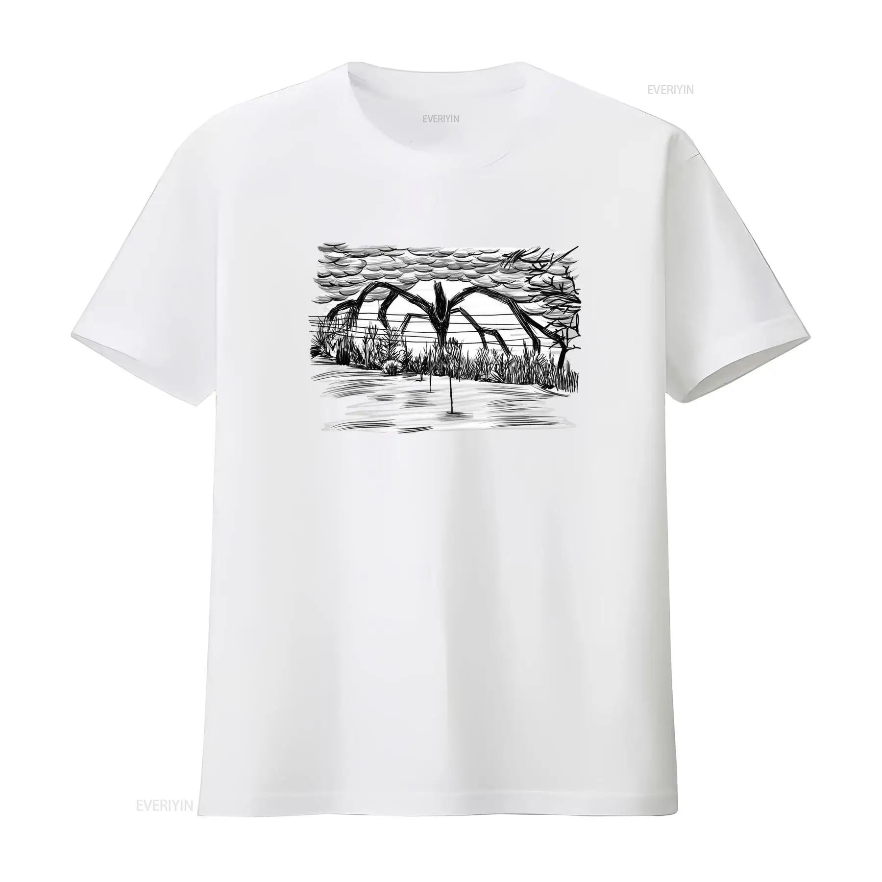 Camiseta informal con estampad - Vintage Fashion Sketches reseña y precio