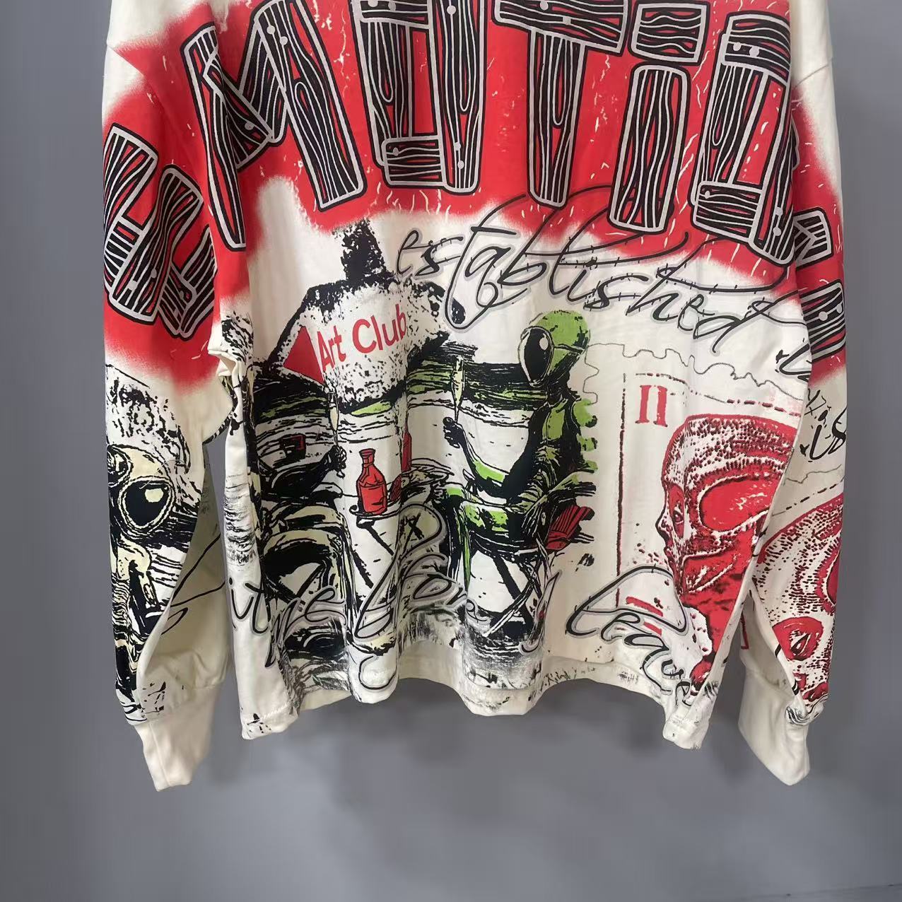 Camiseta de manga larga MIXED- - Vintage Fashion Style reseña y precio
