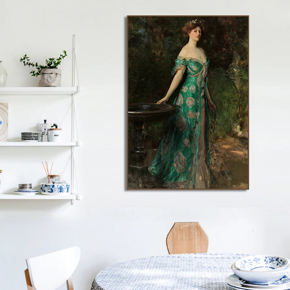 Póster de Retrato de Mujer del - Vintage Fashion Sketches reseña y precio