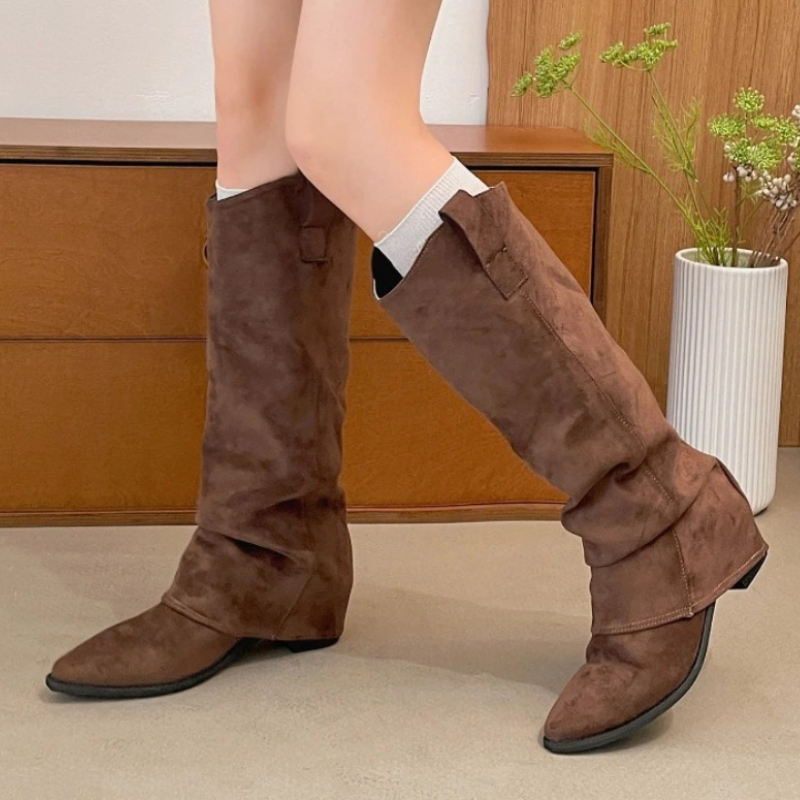 Botas hasta la rodilla de tacó - Vintage Fashion Style reseña y precio