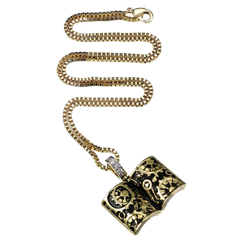 Collar con Colgante de Libro E - Vintage Fashion Library reseña y precio