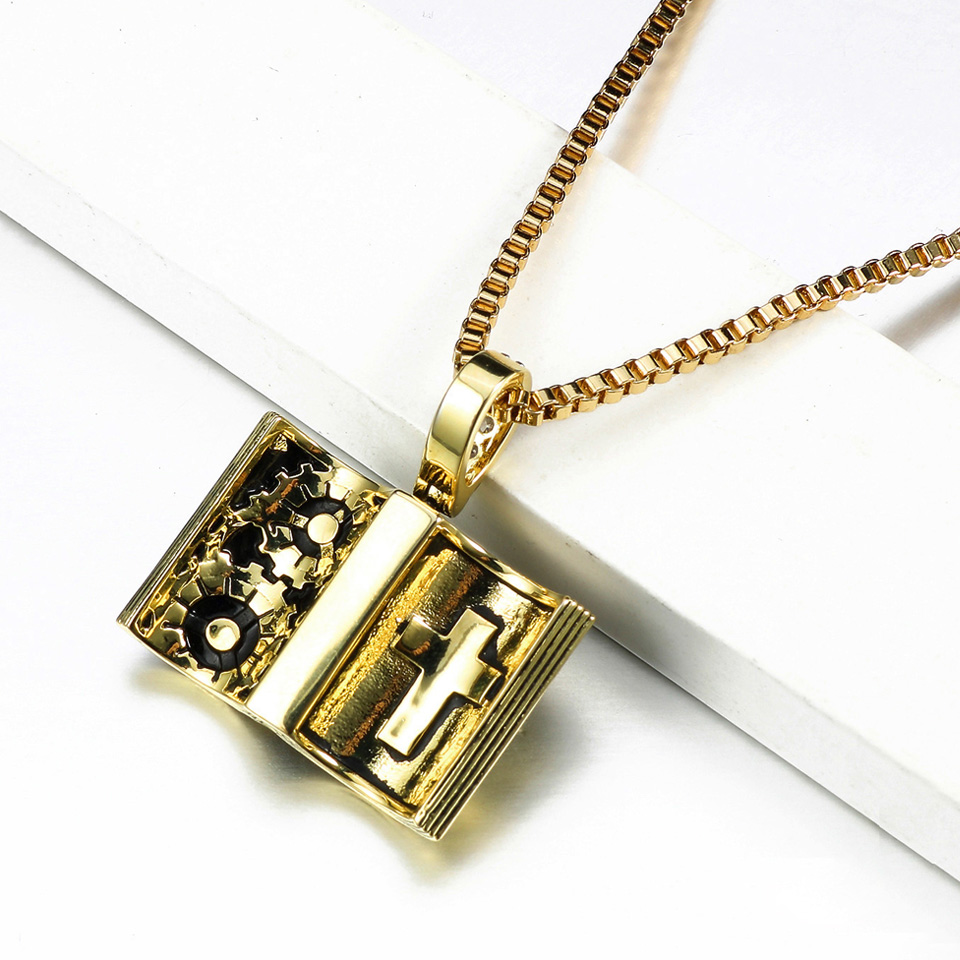 Collar con Colgante de Libro E - Vintage Fashion Library reseña y precio