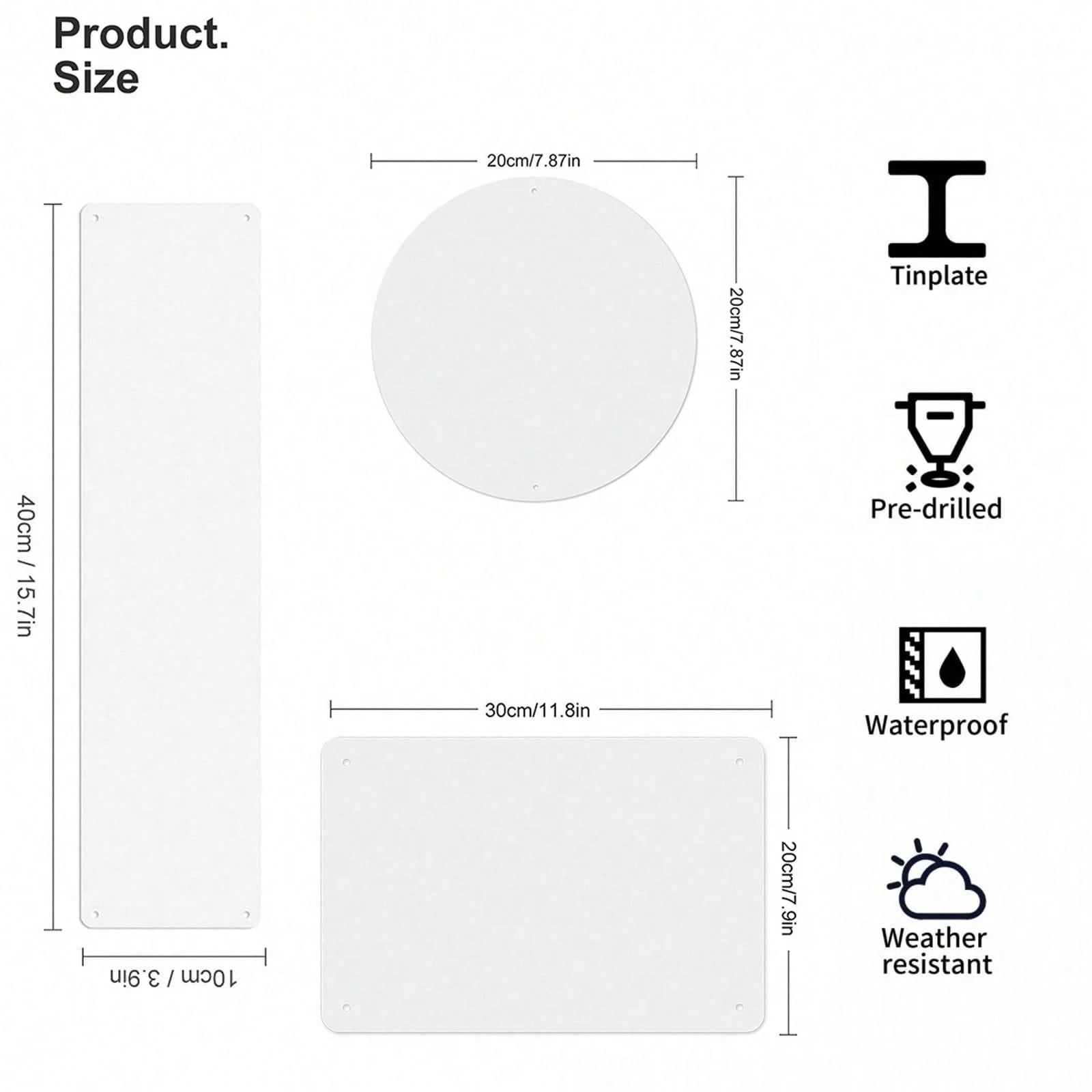 Letrero de metal 2D plano con  - Vintage Fashion Plates reseña y precio