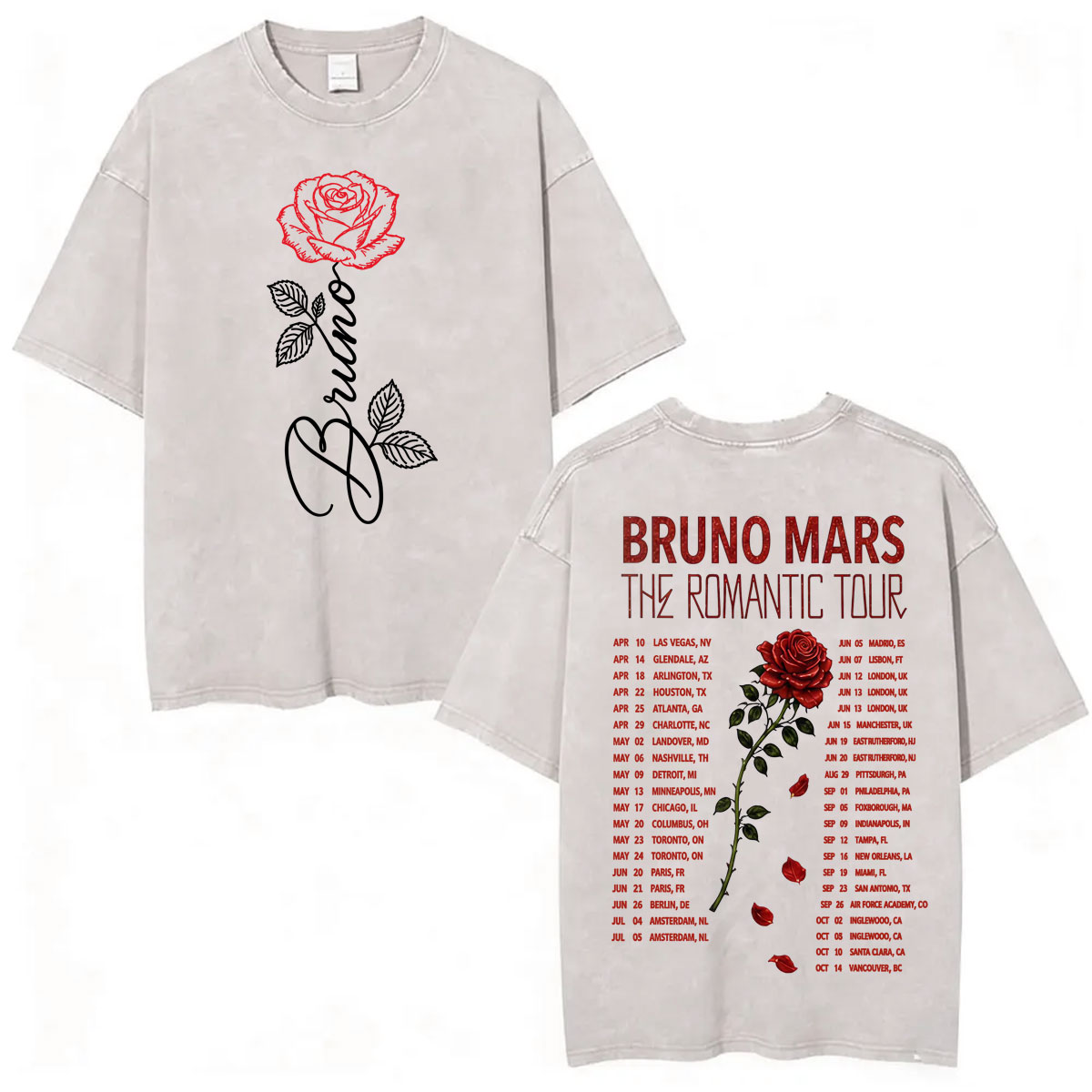 Camisetas Románticas de la Gir - Vintage Fashion World reseña y precio