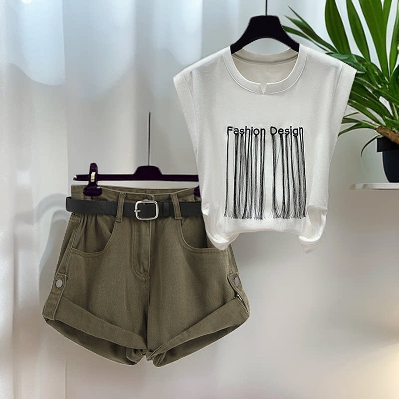 Conjunto de Verano para Mujer, - Vintage Fashion T Shirts reseña y precio