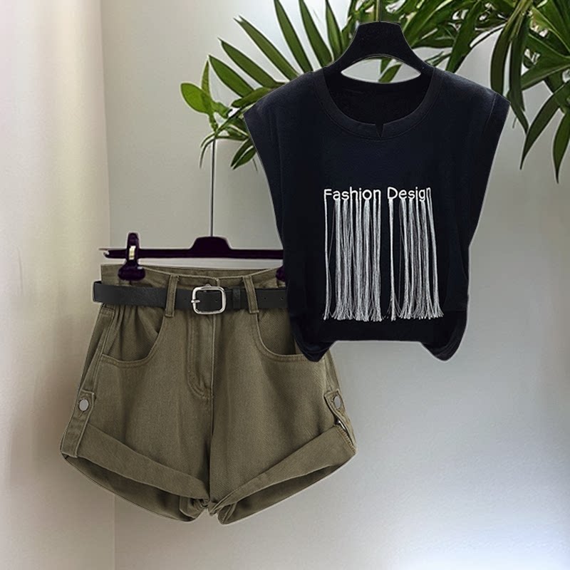 Conjunto de Verano para Mujer, - Vintage Fashion T Shirts reseña y precio