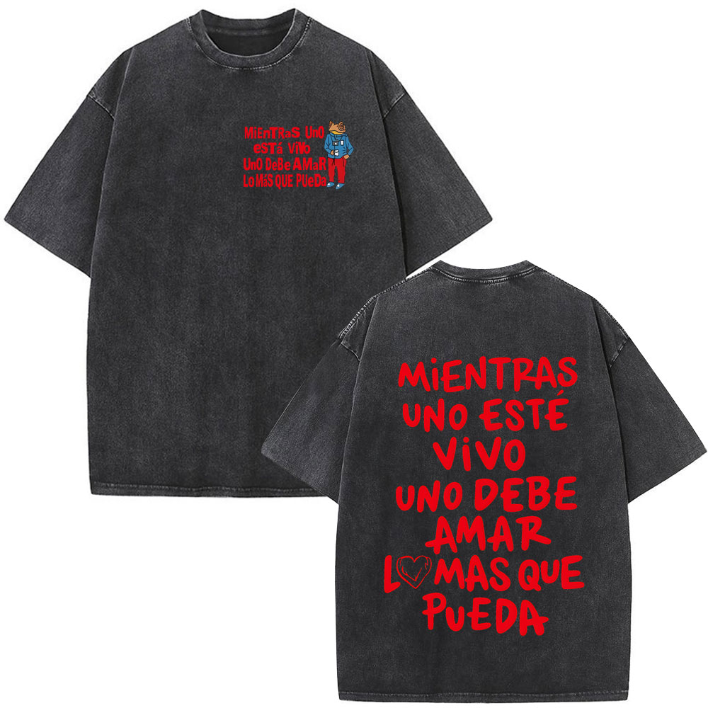 Camiseta Vintage Lavada del Ra - Vintage Fashion World reseña y precio